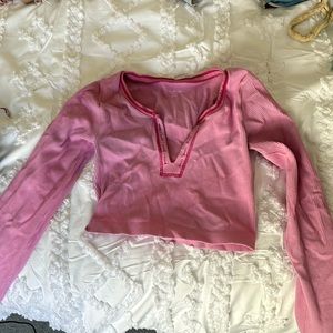 urban outfitters out from under pink top size M/L